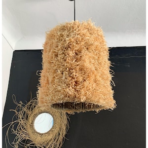 New Style Wave Chandelier, Natural Wicker Chandelier, Handmade Rattan Chandelier, Straw Lampshade, Rattan Lamp Shade, Rattan Light