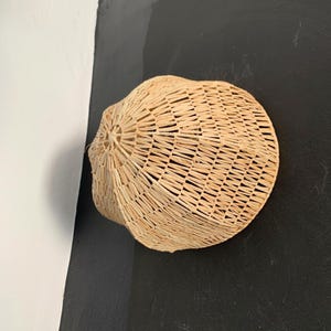 wall raffia sconce ,raffia wall lighting