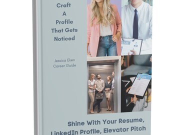 ATS Friendly Resume Guide, LinkedIn SEO & Elevator Pitch Bundle | Job Search Success Toolkit