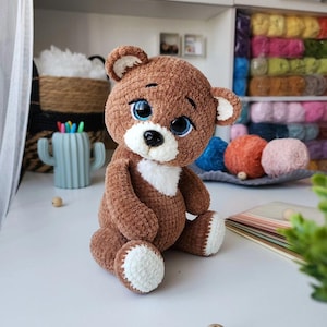 Osito amigurumi Etsy