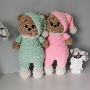 Teddy Bear Crochet Pattern, Bear Crochet Pattern, Amigurumi Teddy Bear Pattern, Bear Crochet Toy, Pattern In English