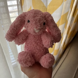 fluffy strawberry bunny
