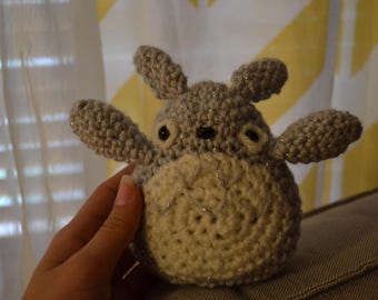 crochet totoro plush