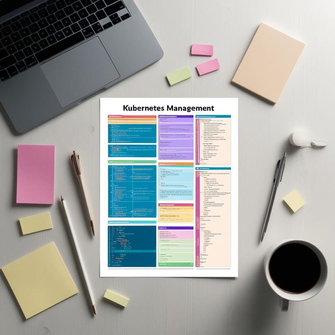 The Ultimate Kubernetes PDF Cheat Sheet - Etsy
