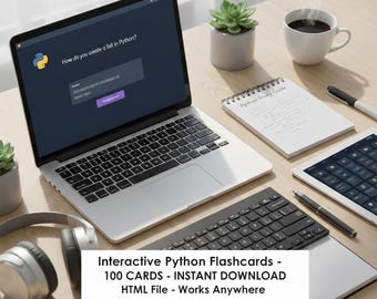 The Ultimate Python Learning FlashCards