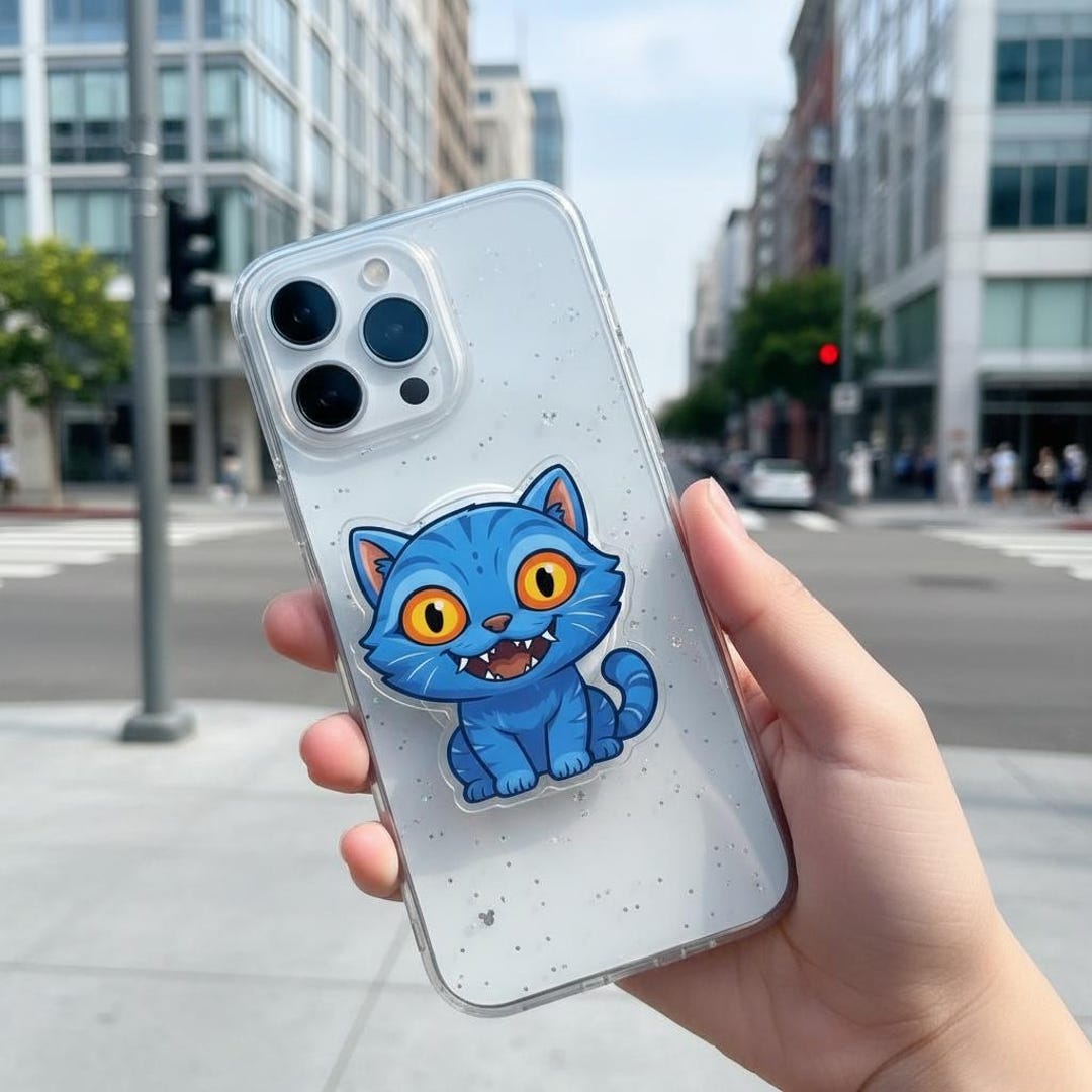 Popsocket Hunters Derpy Tiger Popsocket, Kpop Demon Hunters Magnetic Phone Grip, Huntrix ...