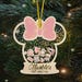 Custom Minnie Mouse First Christmas Ornament, Baby's First Christmas ...