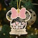 Custom Minnie Mouse First Christmas Ornament, Baby's First Christmas ...