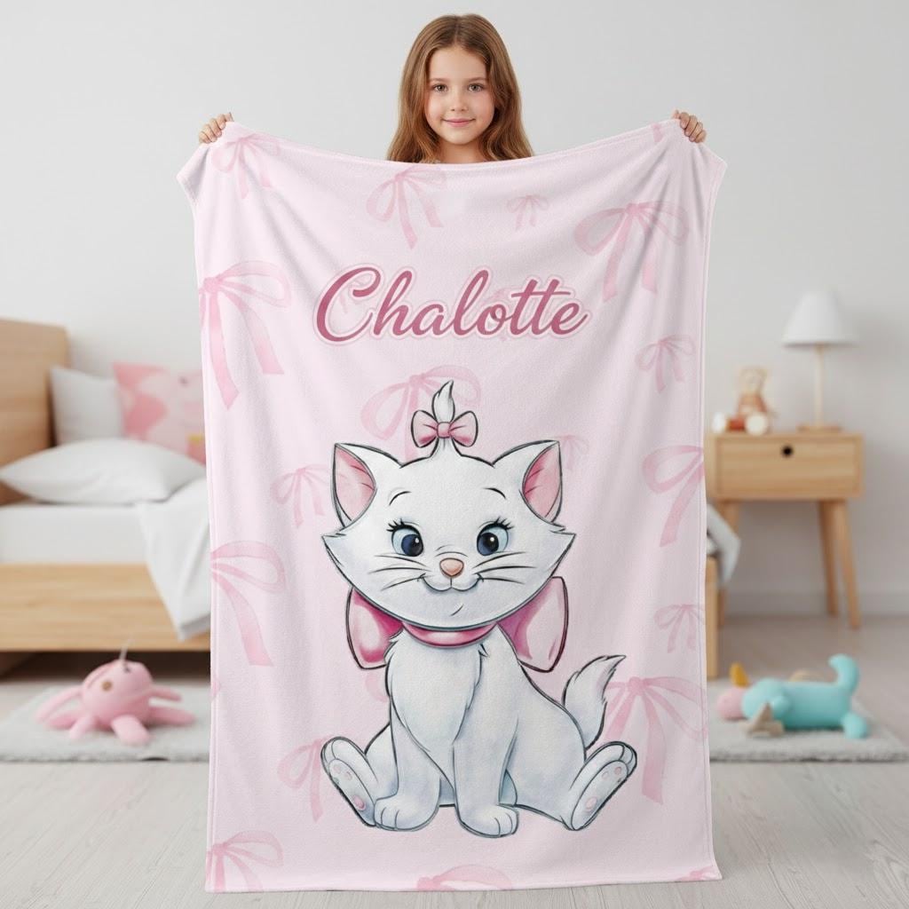 Marie cat blanket - Etsy 日本