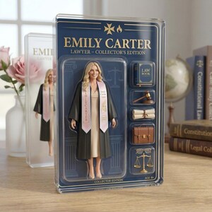 Custom Lawyer Graduation 2026 Acrylic Plaque, Personalized Attorney Gift, Law School Graduation Keepsake, Legal Theme Acrylic Block image 5