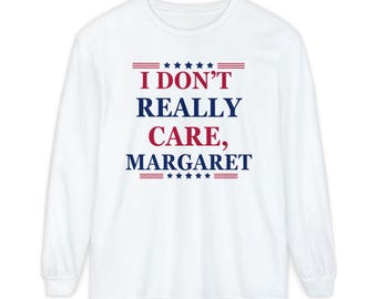 Unisex Garment-gefärbtes Langarm-T-Shirt