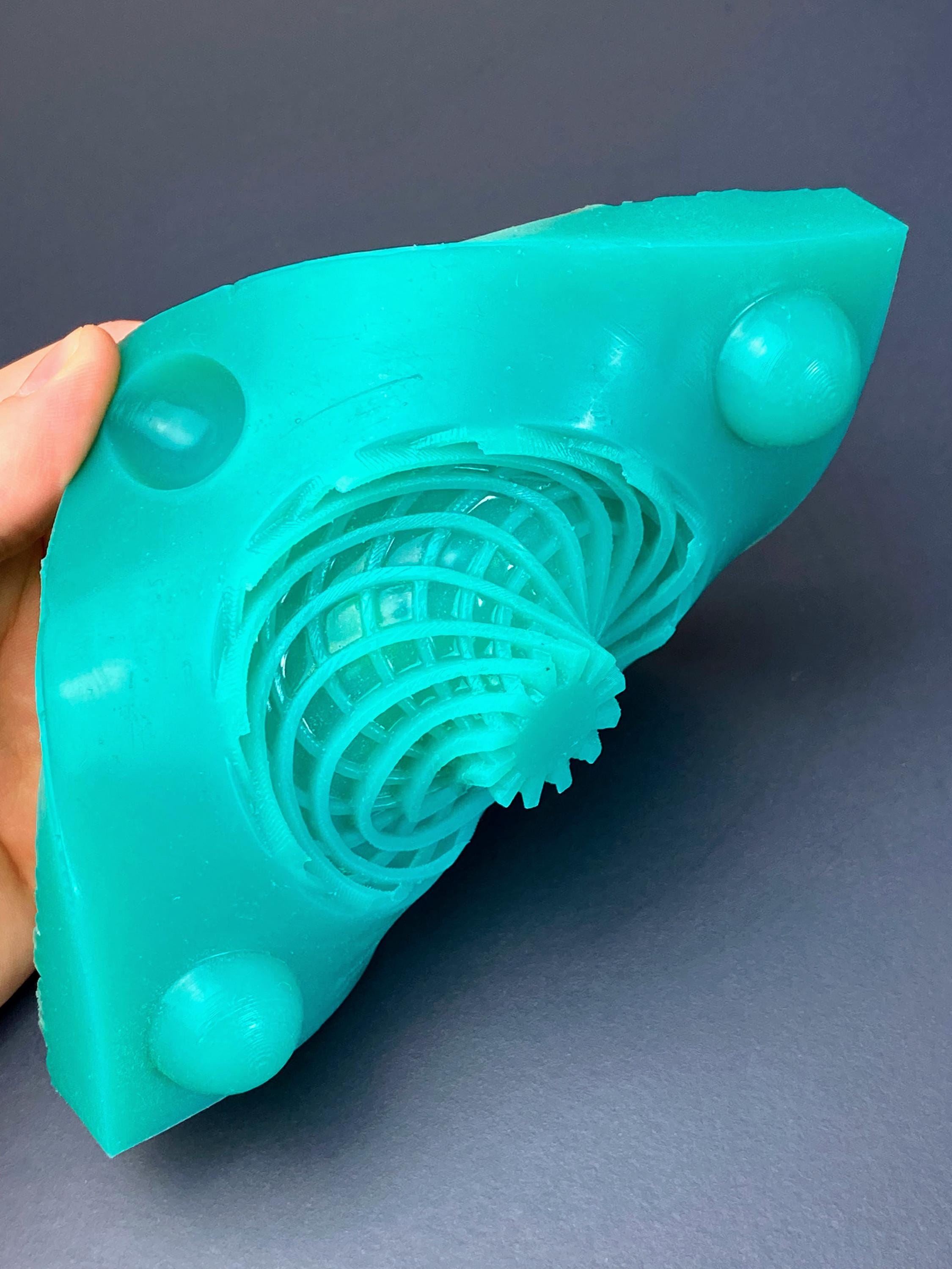Rodin Coil Silicon Mold Mould 3D Pre-Smoothed Diameter PEMF Coil