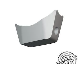 Soporte de bobina Rodin de 140 mm (STL): Generador de ondas de vórtice iToroid (descarga digital)