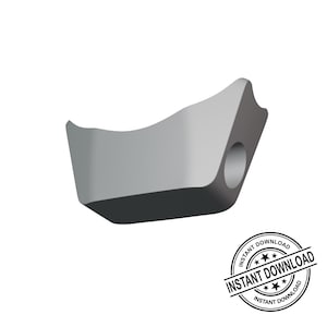 70mm Rodin Coil Base Holder STL : iToroid Vortex Wave Generator (Digital Download)