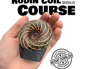 Corso video digitale fai da te sulla bobina Rodin PEMF: guida passo passo (PDF + video)