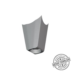40 mm Rodin Coil Basis Halter STL: iToroid Vortex Wave Generator (Digitaler Download)