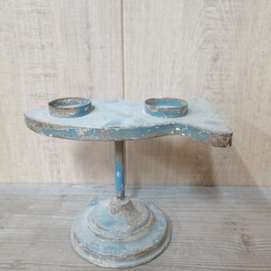 Fish Shape Design Candle Holder Vintage Metal Candle Holder Shabby Chic Candle Holder Personalized Small Candle Holder