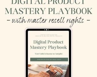 Manual de dominio de productos digitales: Derechos de reventa, Canva y Chat Guía GPT (Descarga en PDF)