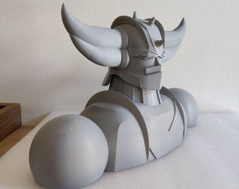 Fichier STL Goldorak (Grendizer) - Buste mural en angle 👾·Objet pour