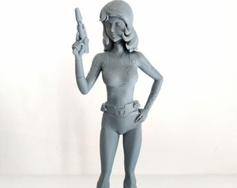 Captain Future - Johann resin figurine in a paintable kit