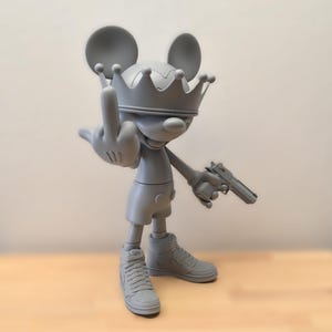 50cm Mickey Mouse Badass Statue Kit to Paint