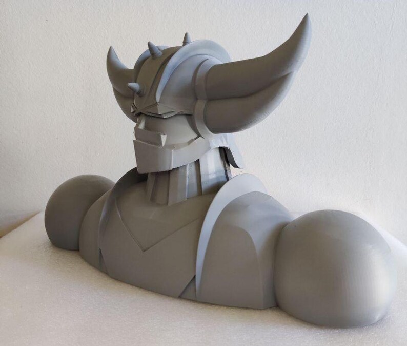 Fichier STL Buste Grendizer/Goldorak 💬 ·Modèle pour imprimante 3D à télécharger·Cults