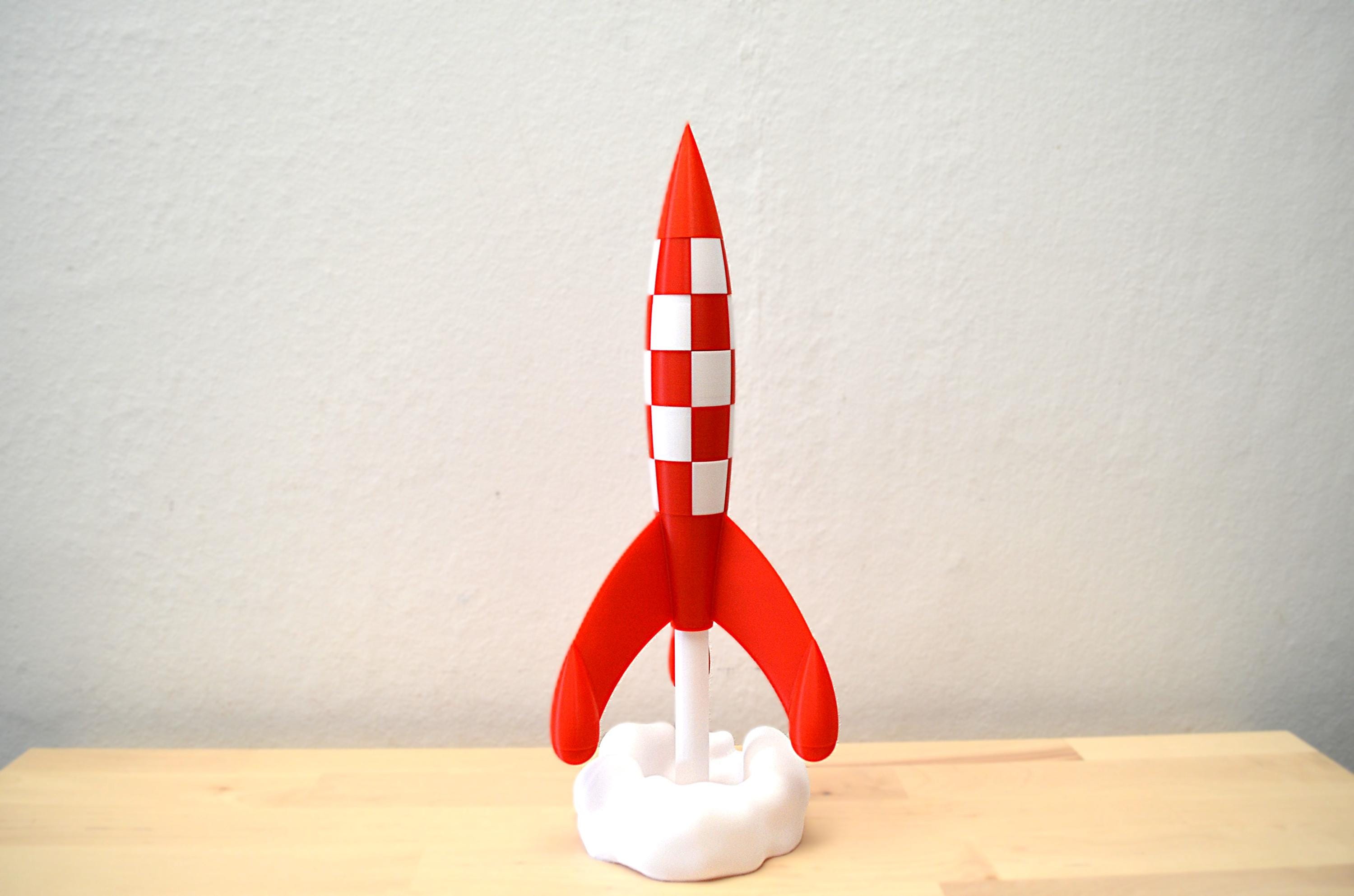 Tintin rocket - Etsy 日本