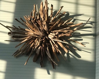 Sol, Solstice , Soulstice - HUGE 5’ x 5’ drift wood Sunburst