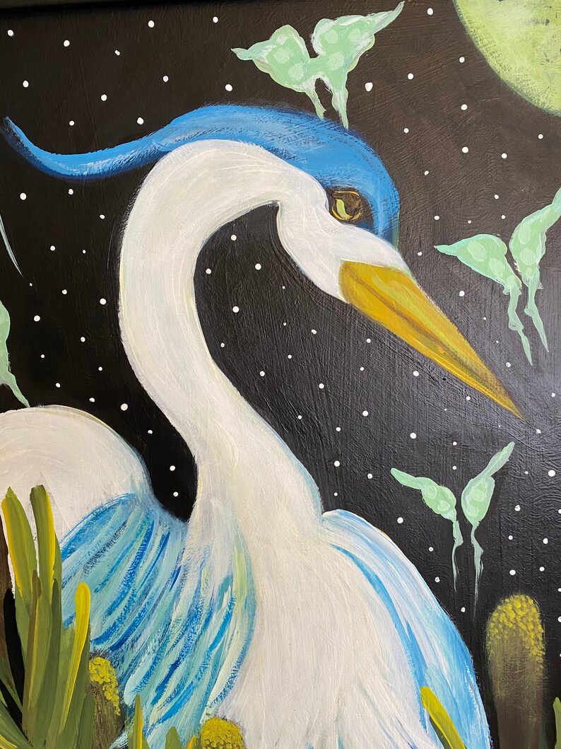 Adorning Herons Diptych image 3