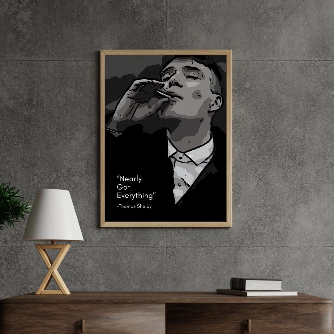 Thomas Shelby Poster - Etsy