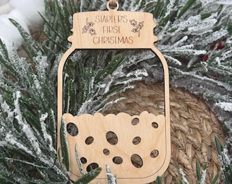 Sourdough Ornament - Sourdough Starter Ornament - Sourdough Christmas Ornament - Starter's First Christmas Ornament