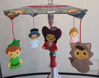 NEVERLAND Custom Musical Crib Mobile