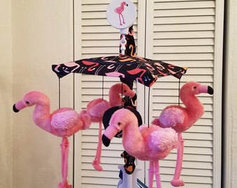 Flamingo Fantastico Crib Mobile - 4 figures