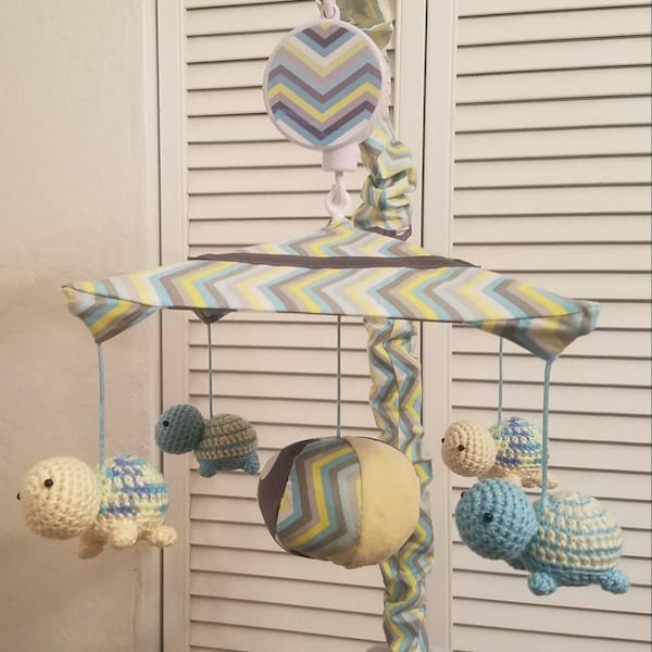 Turtle Mobile Etsy