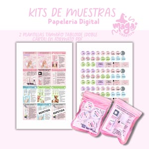 Mary Kay voorbeeldkaarten + Mary Kay Pomaderos-stickers.