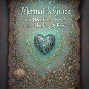 Mermaid’s Grace: A 5-Piece  Digital Ritual Kit of Love, Healing & Flow, Mermaid Magic, Ocean Magic, Sigil Magic, Self Love, Love Magic
