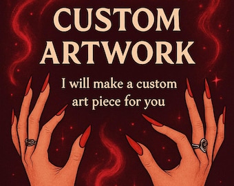 Creerò opere d'arte personalizzate, disegni personalizzati