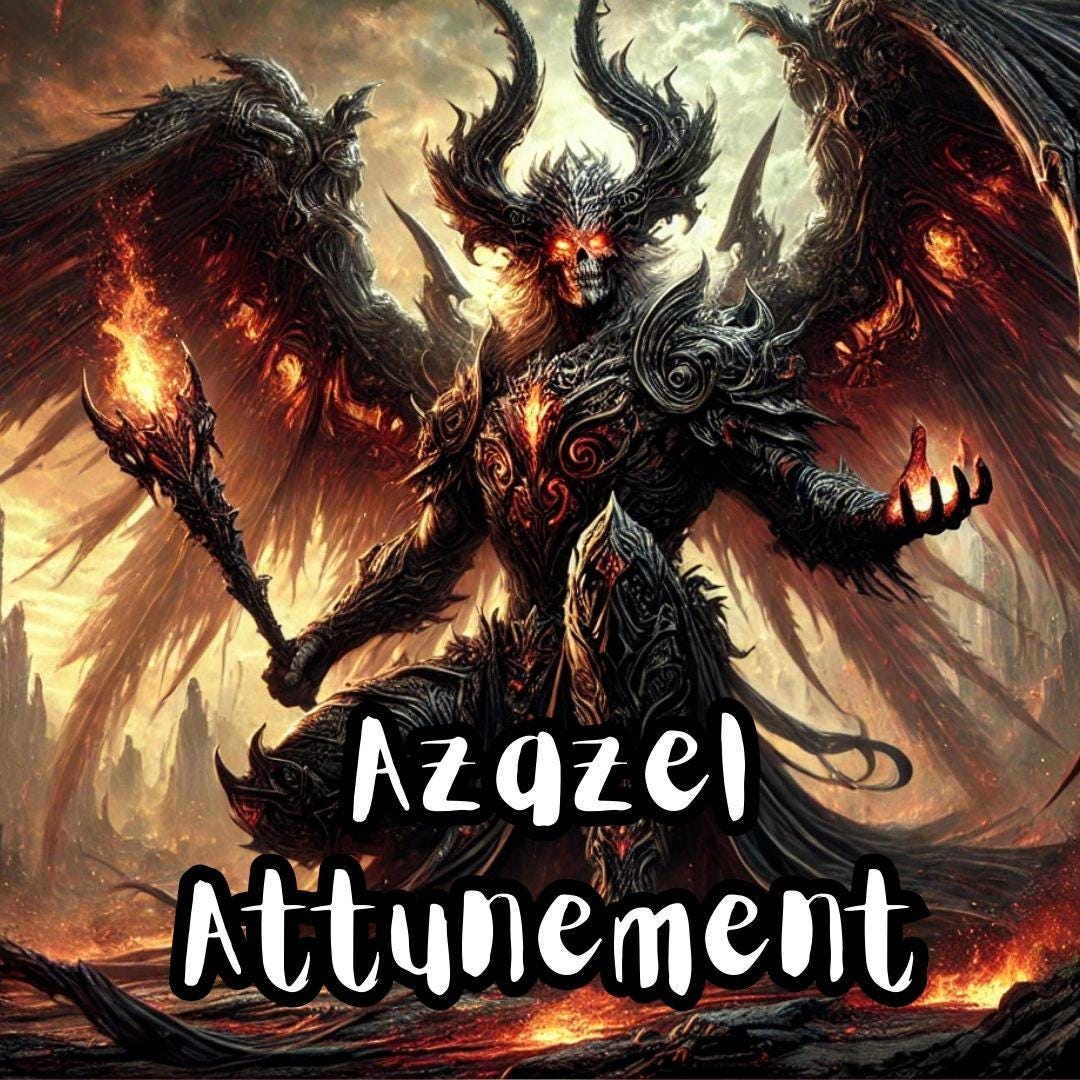 Azazel Attunement and Grimoire, Azazel Initiation, Attune to Azazel ...