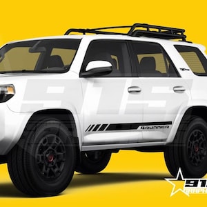 Gradient Rocker Panel Vinyl Graphic Stripes Decal Fits Toyota 4runner trd