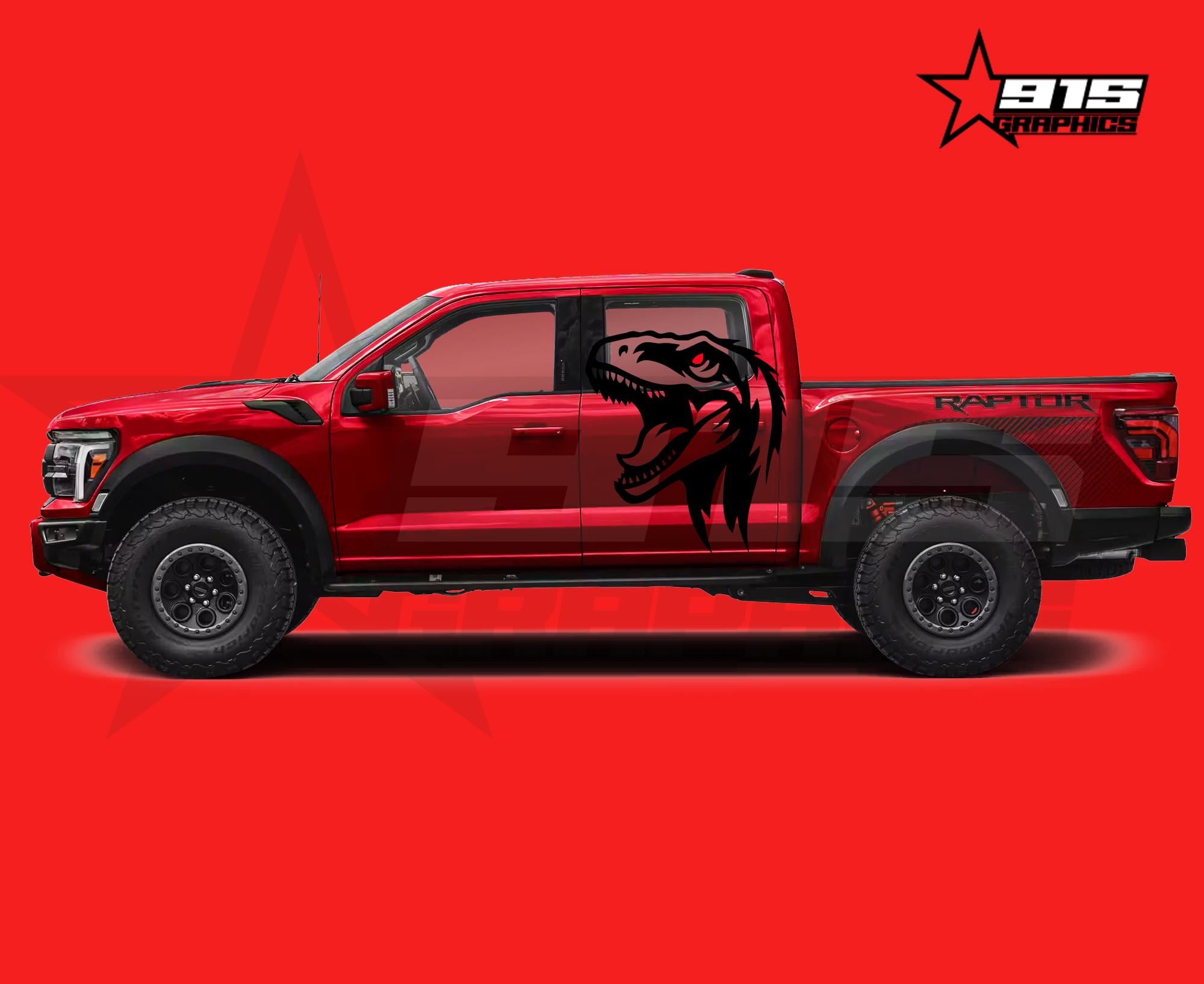 Extra Large Raptor Vinyl Decal Graphic Fits Ford Raptor F150 R - Etsy