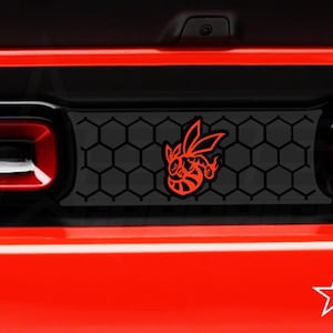 Fire Bee Taillight Divider Vinyl Decal Graphic Fits Dodge Challenger