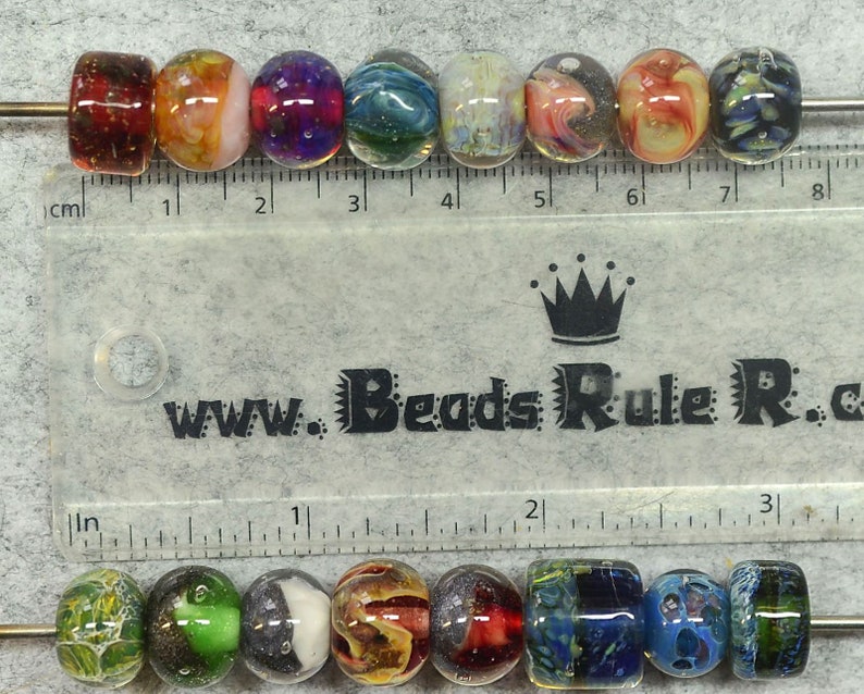 Sale Beads 16 Destash lampwork glass beads SRA Destash Bead Mix soap Assorted Lot borosilicate glass beads Mixed Lot SALE 50/% off