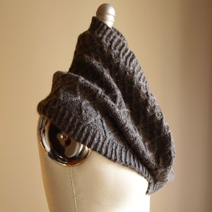 Knitting Pattern PDF x Wandering Cowl x Easy Cabled Neck Warmer x Cozy Winter Wear x Knit Fall Accessory x Hygge Style x Slow Fashion