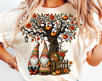 Fall gnome png sublimation design download, Fall Vibes, Autumn png, hello fall png, fall pumpkin png, gnome png, sublimate designs download