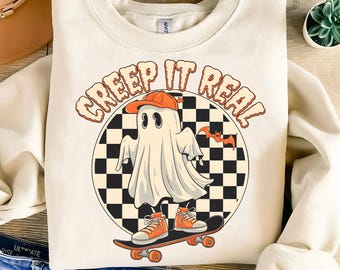 Ghost Skateboard Png, cute ghost PNG Sublimation Design Digital Download, Sublimation Designs Downloads, halloween png, ghost png