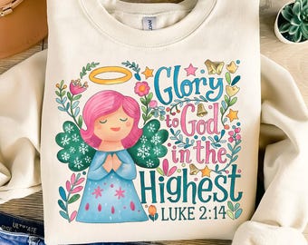 Gloria a Dios en las alturas Png, Jesús coqueto, Jesús Png, Cristiano Png, Versículo bíblico Png, Natividad Png, Fe Png, Diseño de sublimación
