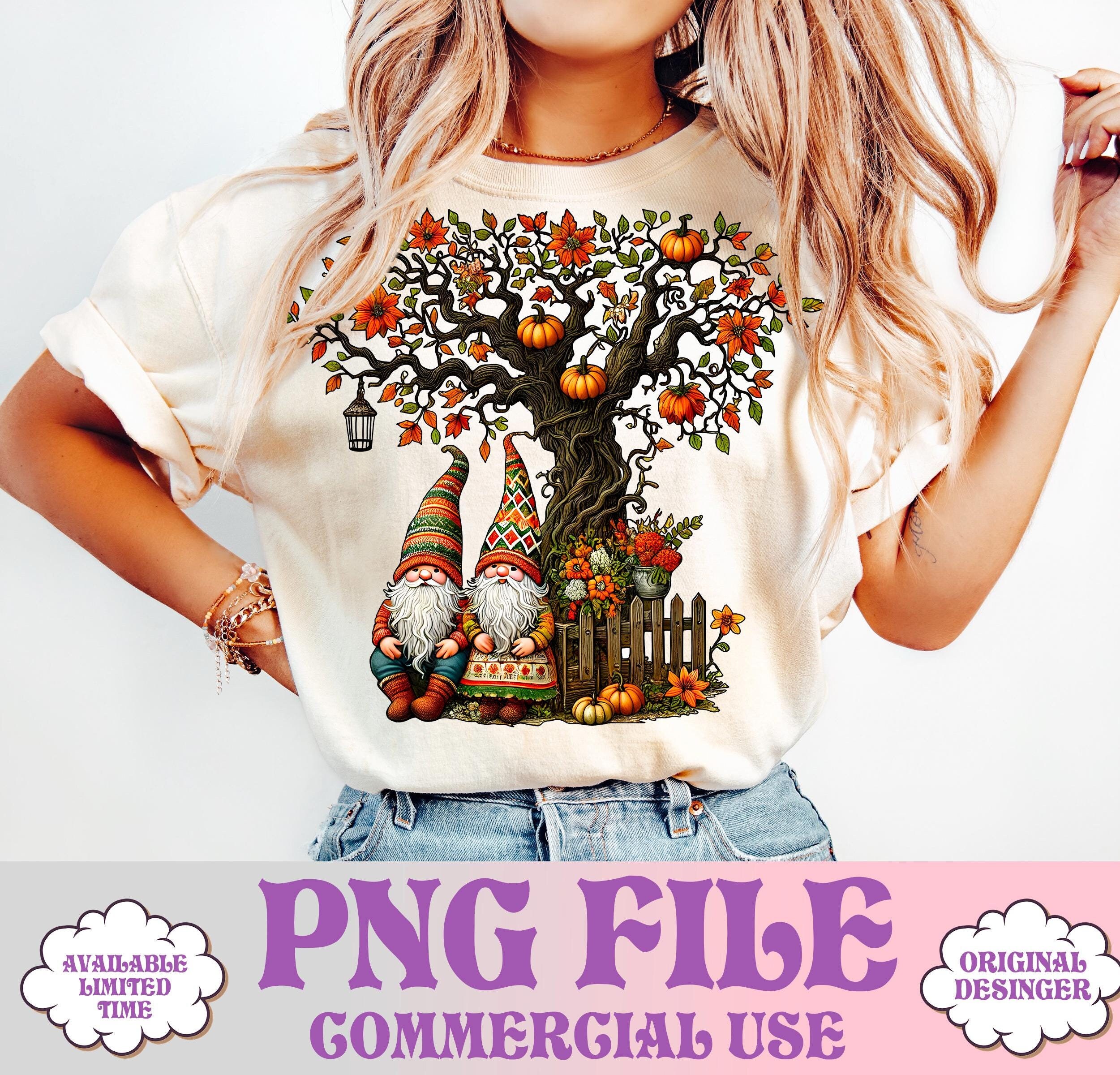 Fall Gnome Png Sublimation Design Download, Fall Vibes, Autumn Png ...