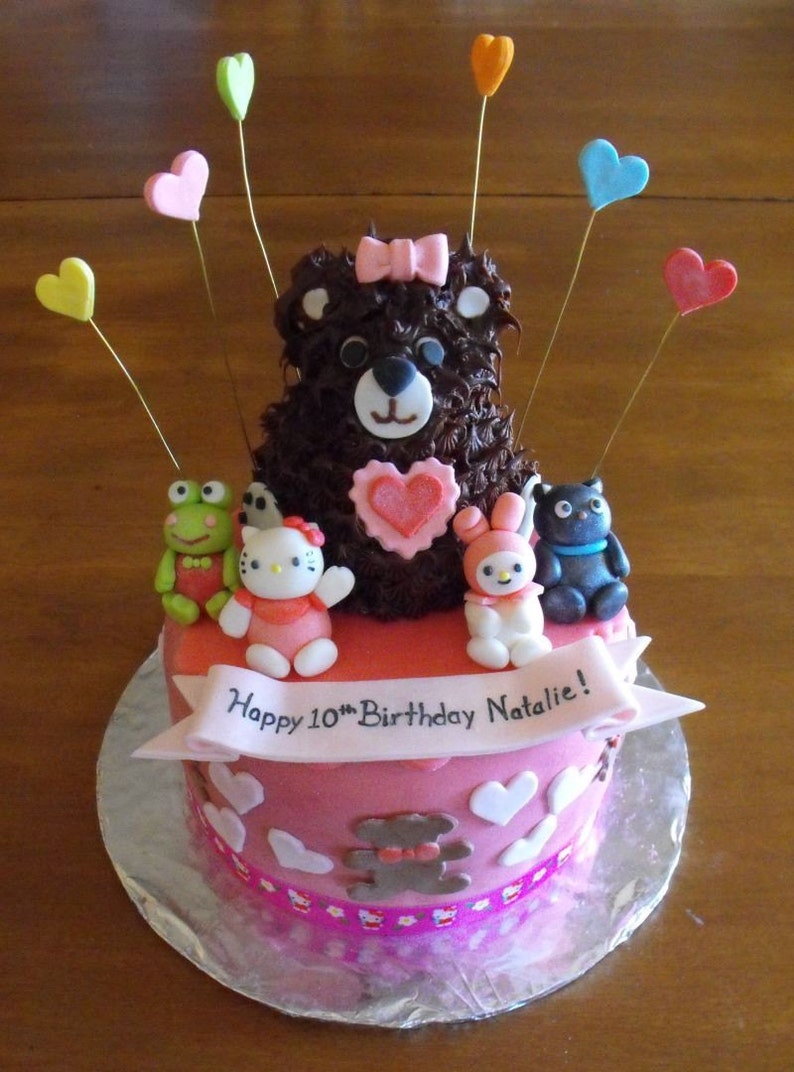 Banner Fondant Cake Decoration Etsy