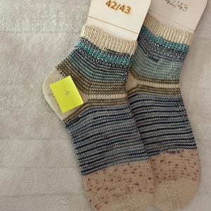 hand-knitted socks