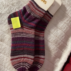 hand-knitted socks